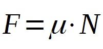 зависимость силы трения от силы нормального давления